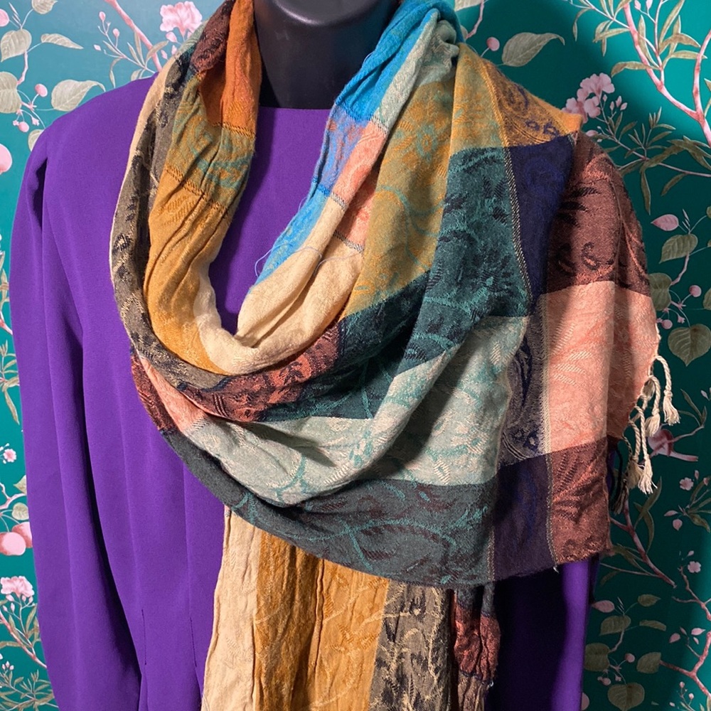 Boho Scarf- Multi color and pattern